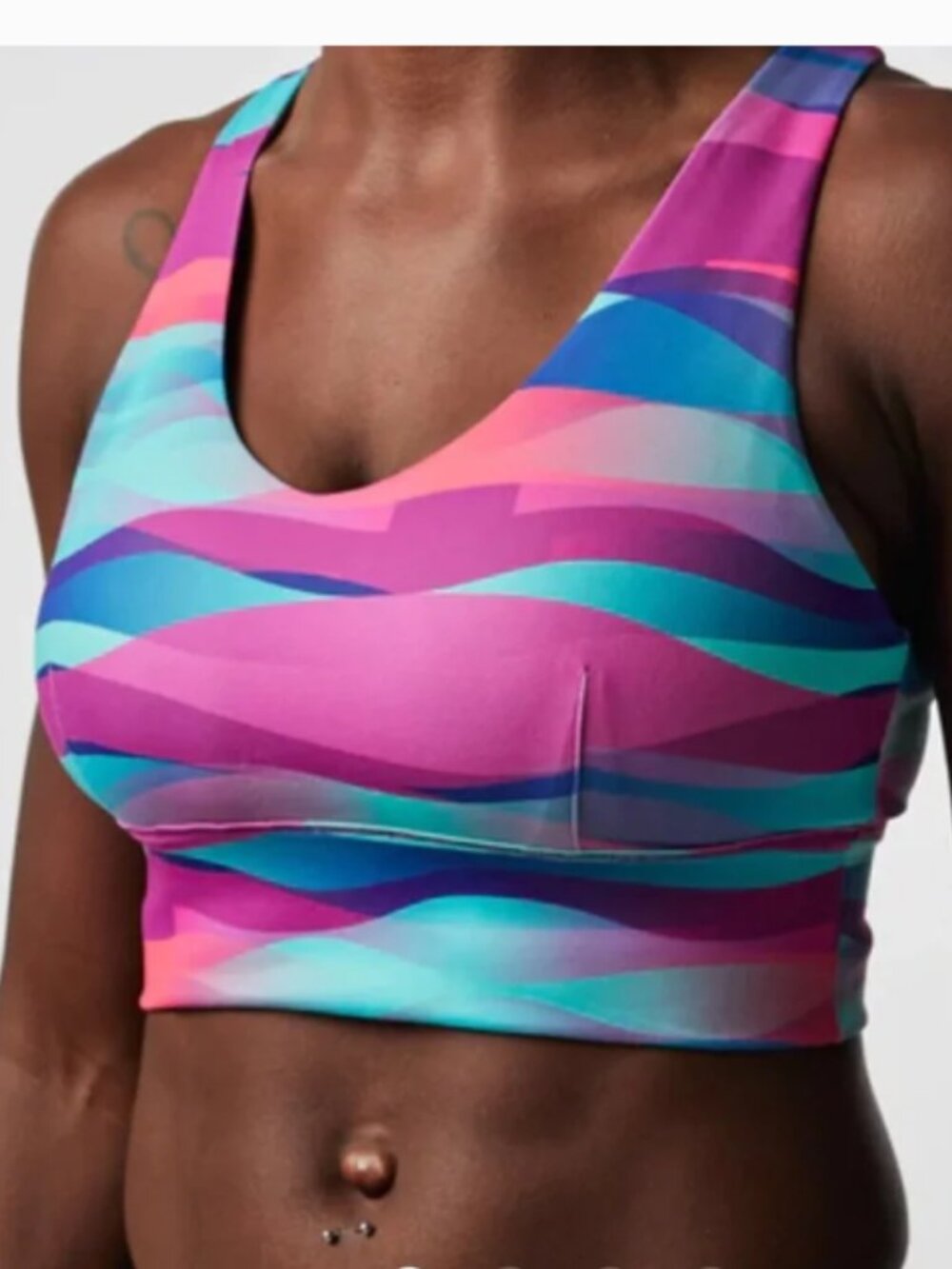 Born Primitive X-Factor Sports Bra Pink Edition (Breast Cancer) Size Smal - Picture 2 of 10